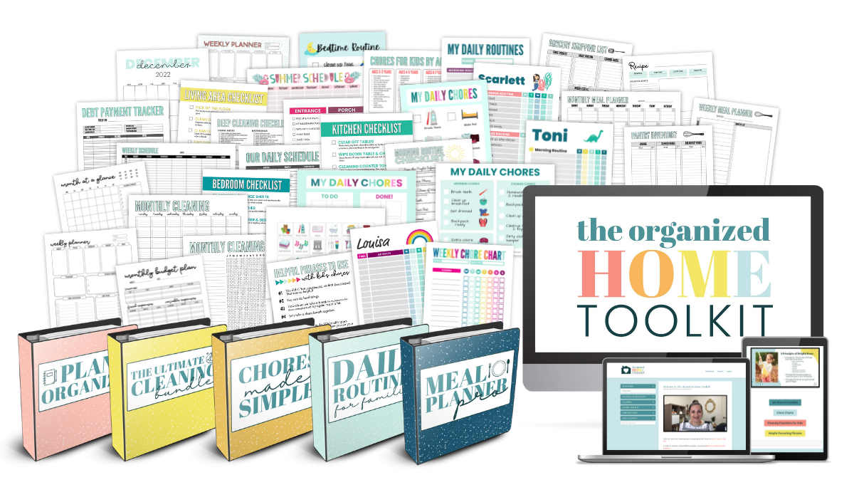 organization printables for moms